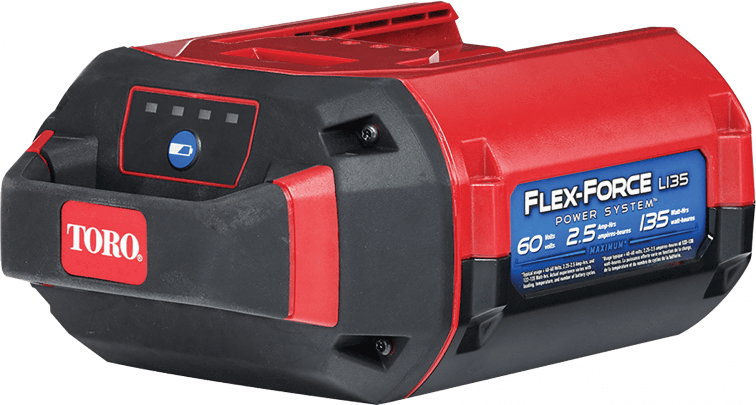 Toro Flex-Force Power System 60-Volt Max 2.5 Ah Lithium-Ion L135 Battery